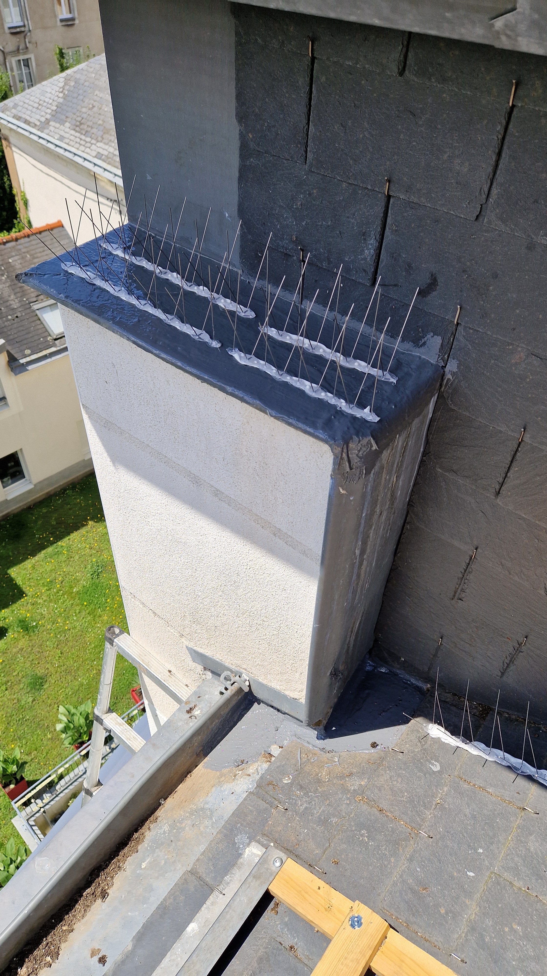Intervention cordiste 14
